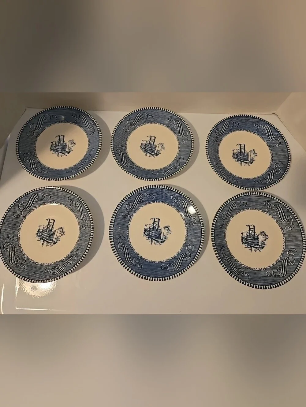 Royal Currier & Ives Dessert Plates 6 1/4